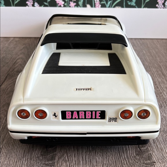 VINTAGE MATTEL BARBIE white Ferrari car 1980’s with original box!! - Picture 6 of 17